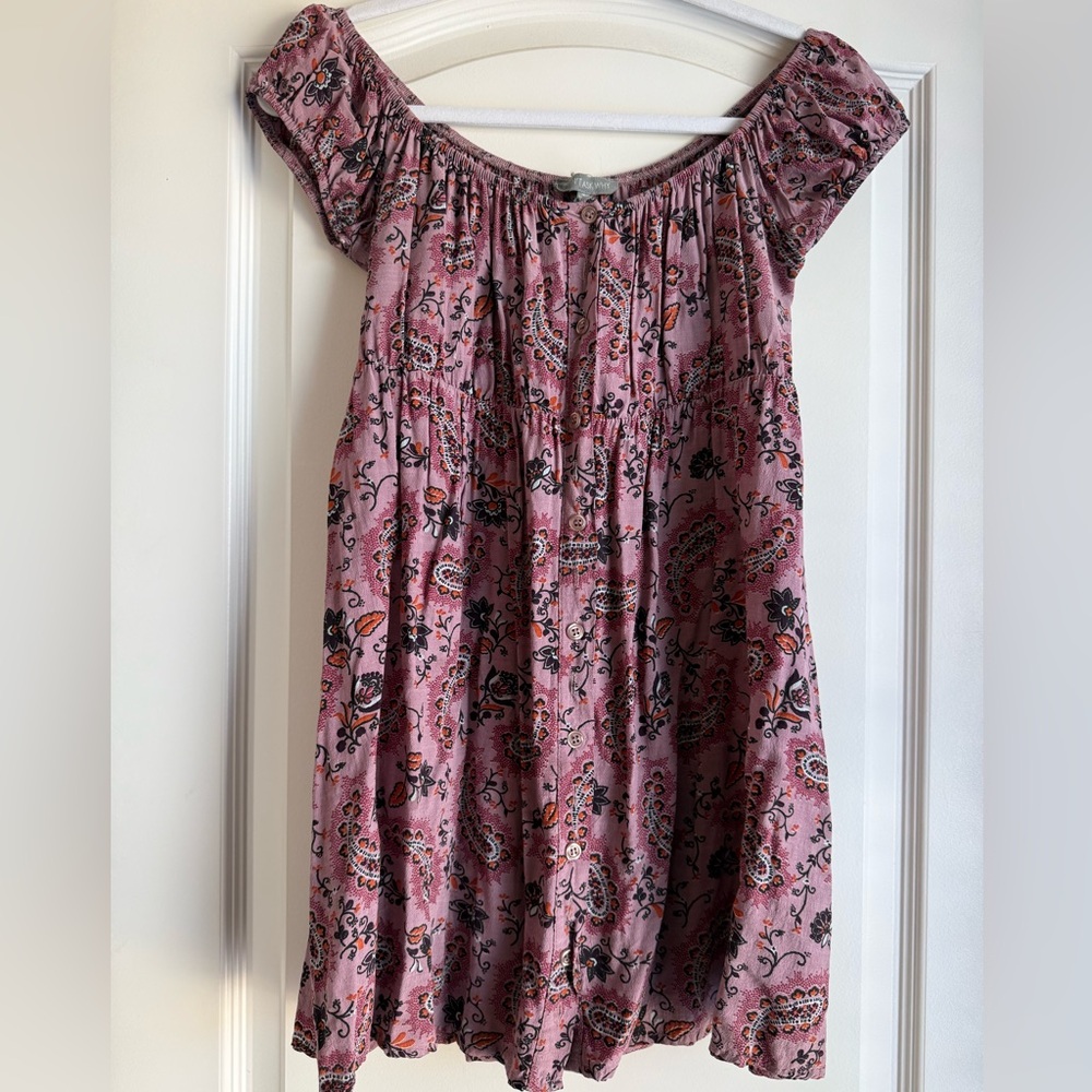Urban Outfitters paisley cap sleeve Dress/coverup